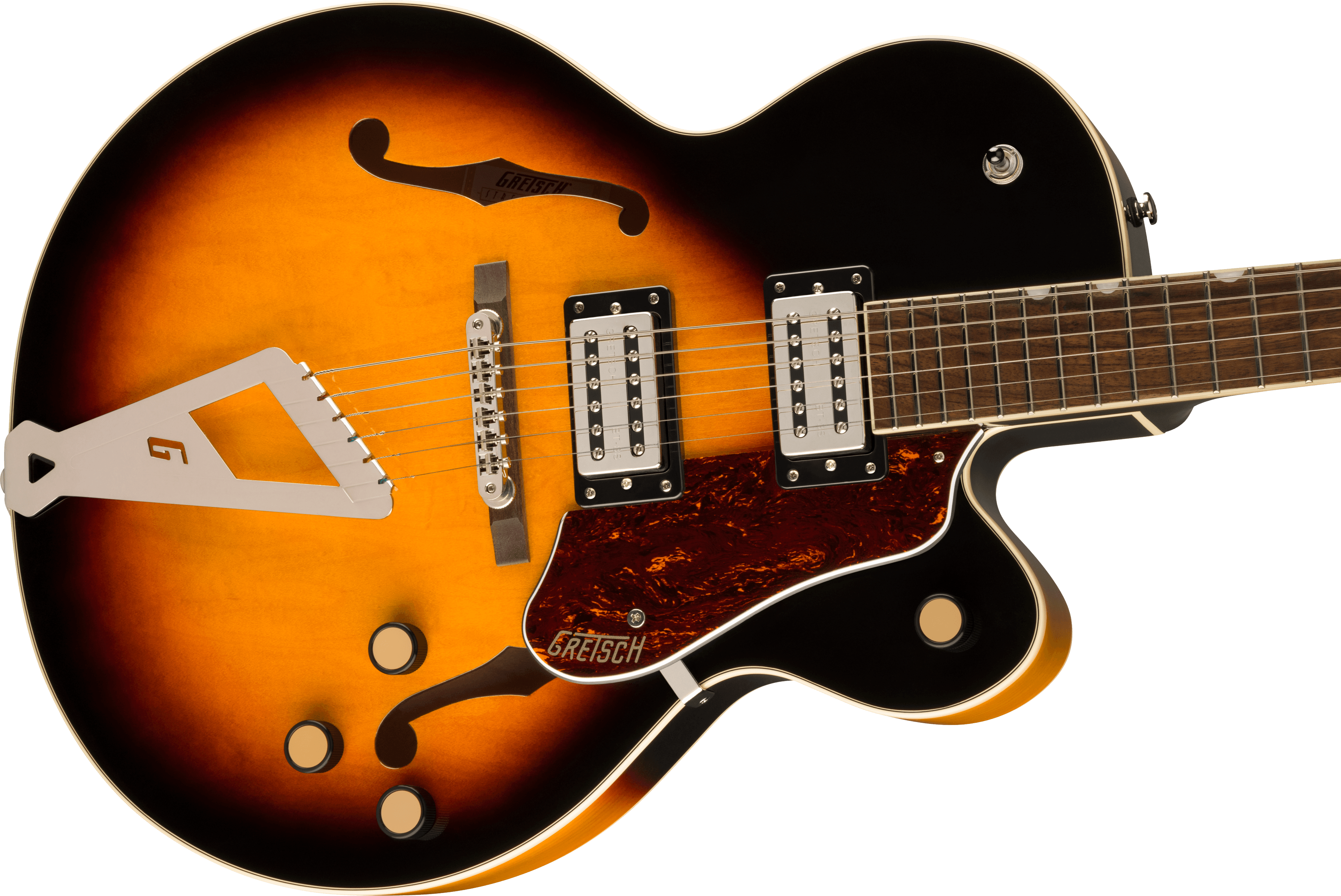 Gretsch G2420 Streamliner™ Hollow Body with Chromatic II, Laurel Fingerboard, Broad'Tron™ BT-3S Pickups, Aged Brooklyn Burst