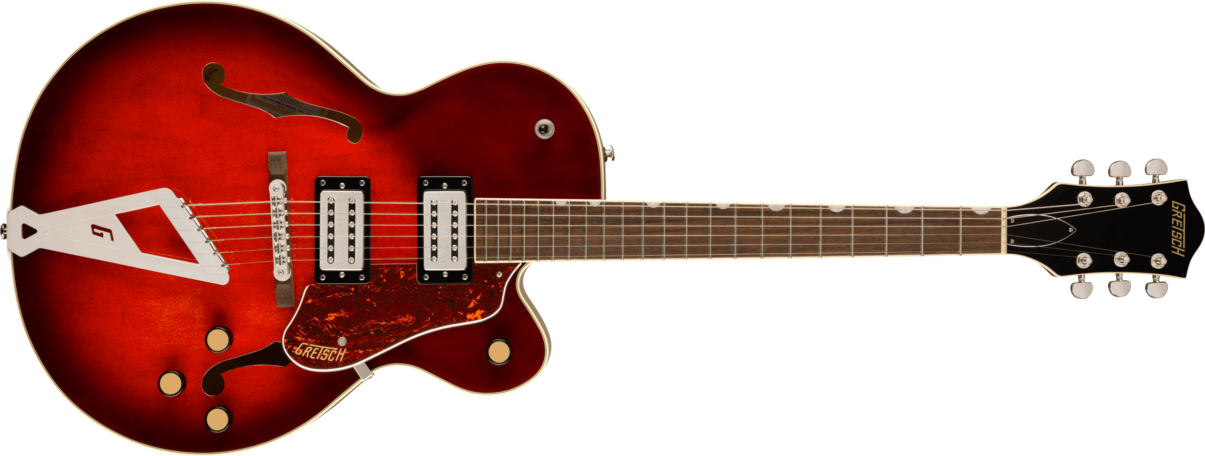 Gretsch G2420 Streamliner™ Hollow Body with Chromatic II, Laurel Fingerboard, Broad'Tron™ BT-3S Pickups, Claret Burst