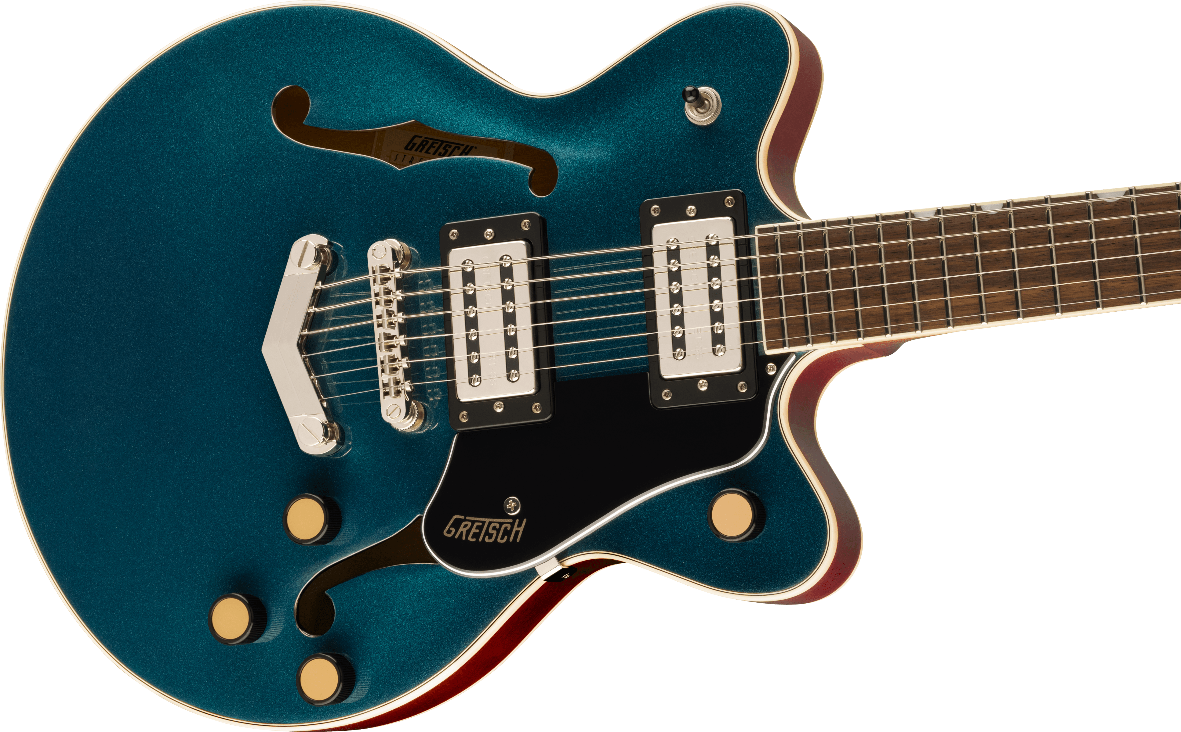 Gretsch G2655 Streamliner™ Center Block Jr. Double-Cut with V-Stoptail, Laurel Fingerboard, Midnight Sapphire