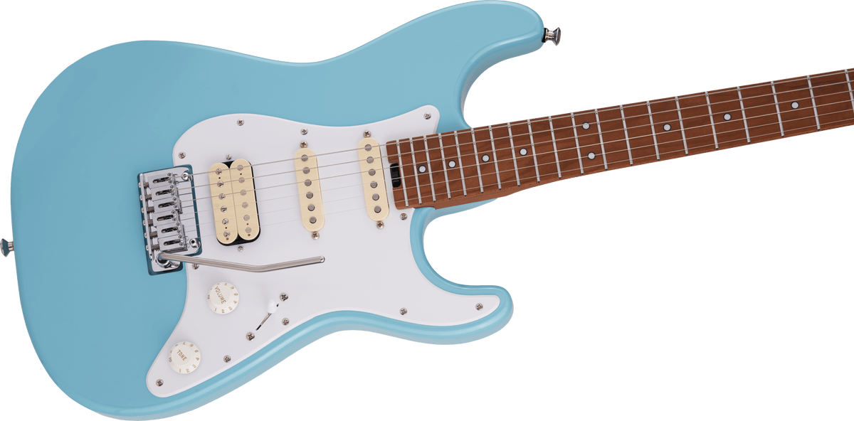 Jackson MJ Series Signature Misha Mansoor So-Cal 2PT, Caramelized Maple Fingerboard, Daphne Blue