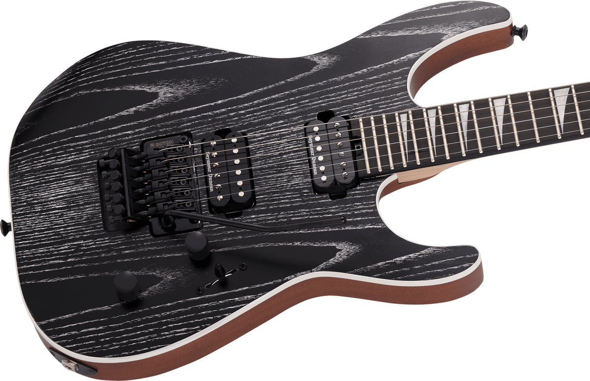 Jackson MJ Series Dinky® DKRA, Ebony Fingerboard, Matte Black Ash