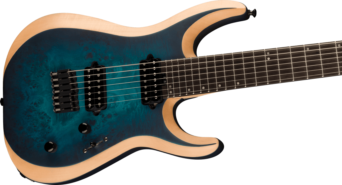 Jackson Pro Plus Series DK Modern MDK7P HT, Ebony Fingerboard, Chlorine Burst