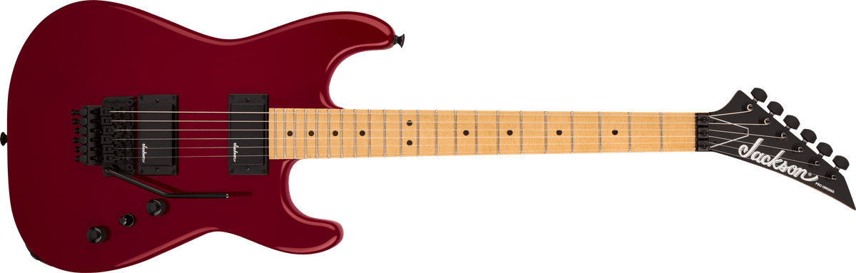 Jackson Pro Origins 1985 San Dimas SD1 HH FR, Maple Fingerboard, Candy Apple Red