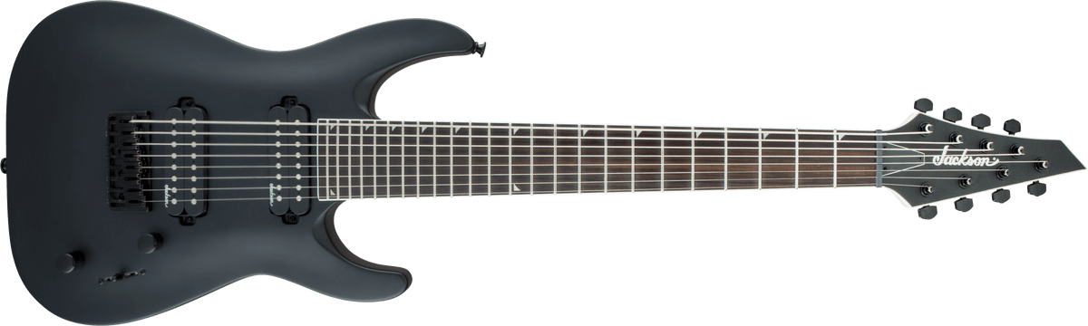 Jackson JS Series Dinky® Arch Top JS32-8 DKA HT, Amaranth Fingerboard, Satin Black