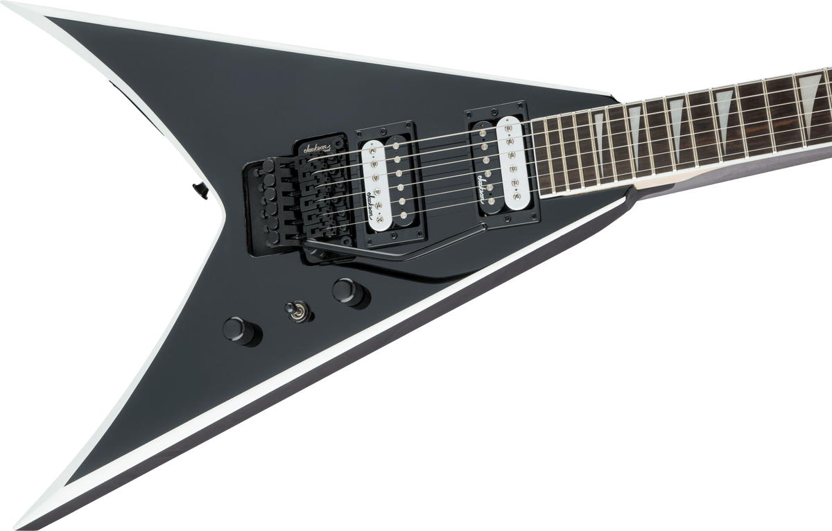 Jackson - JS Series King V™ JS32- Amaranth Fingerboard- Black with White Bevels