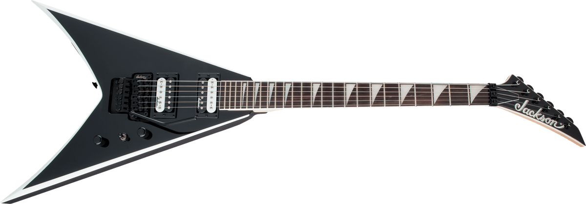 Jackson - JS Series King V™ JS32- Amaranth Fingerboard- Black with White Bevels