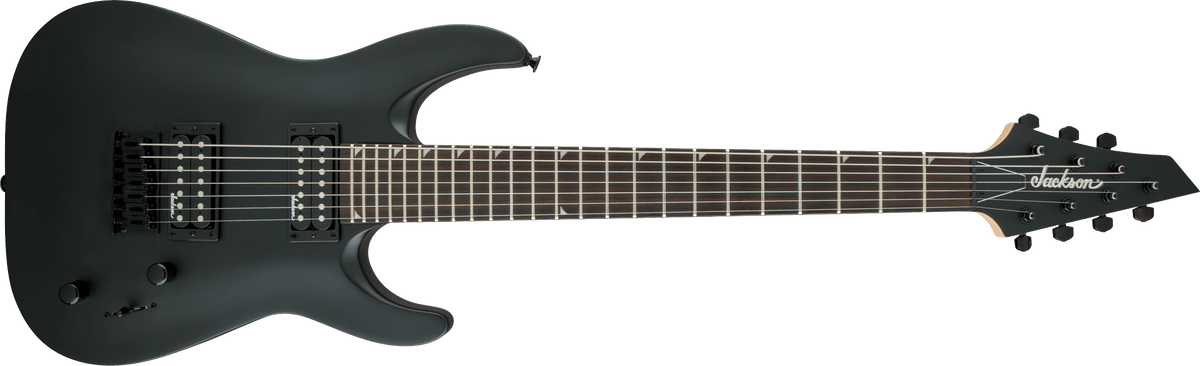 Jackson - JS Series Dinky® Arch Top JS22-7 DKA HT- Amaranth Fingerboard- Satin Black