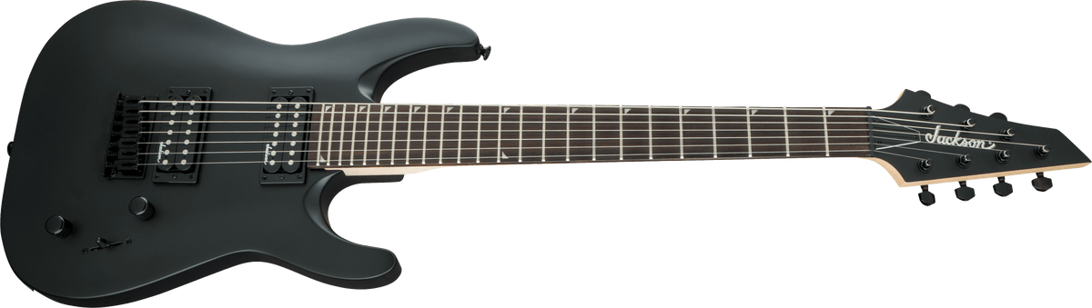 Jackson - JS Series Dinky® Arch Top JS22-7 DKA HT- Amaranth Fingerboard- Satin Black