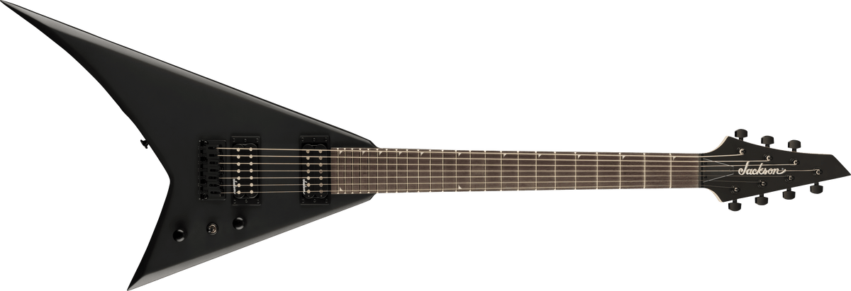 Jackson JS Series Rhoads JS22-7 RR HT, Amaranth Fingerboard, Satin Black