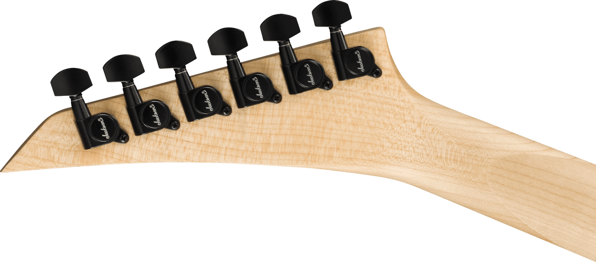 Jackson JS Series Dinky® JS20 DKQ 2PT, Amaranth Fingerboard, Transparent Green Burst