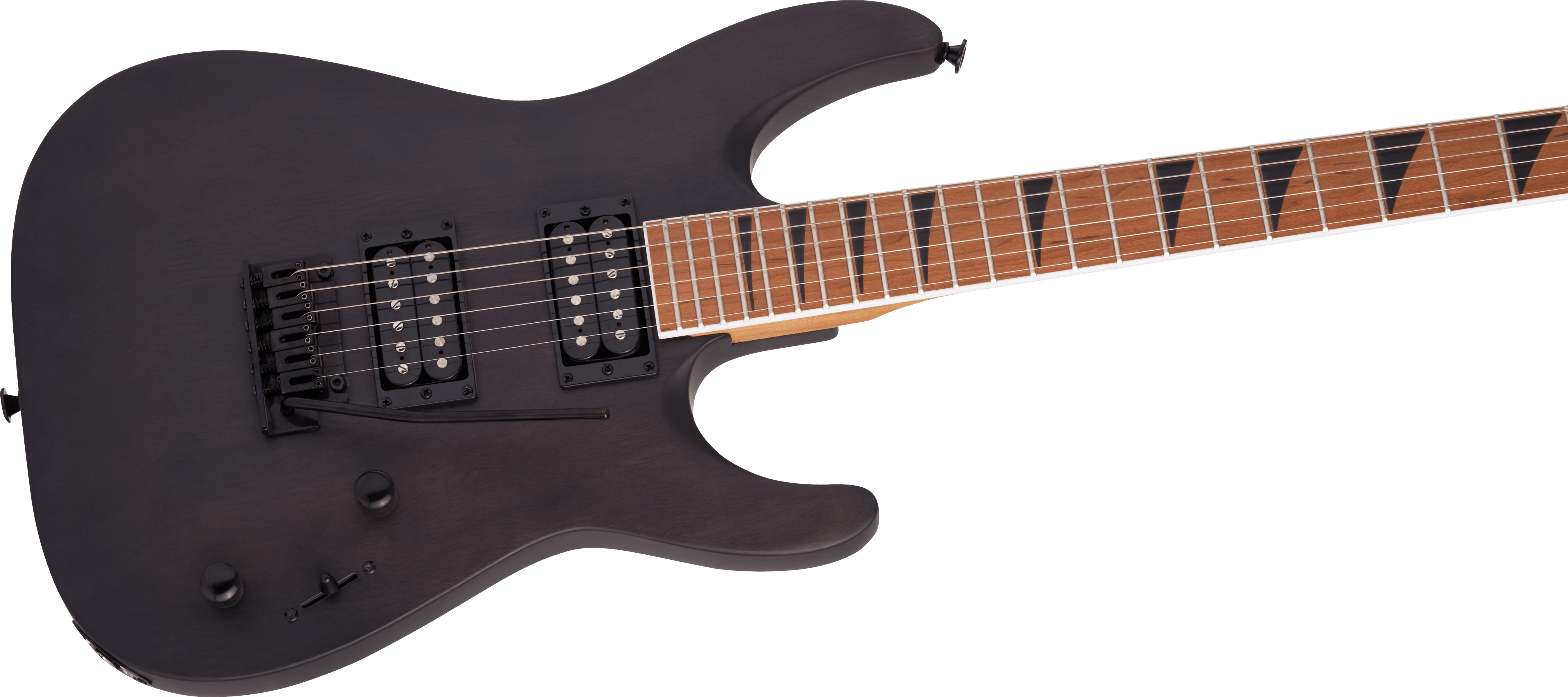 Jackson - JS Series Dinky® Arch Top JS24 DKAM, Caramelized Maple Fingerboard, Black Stain