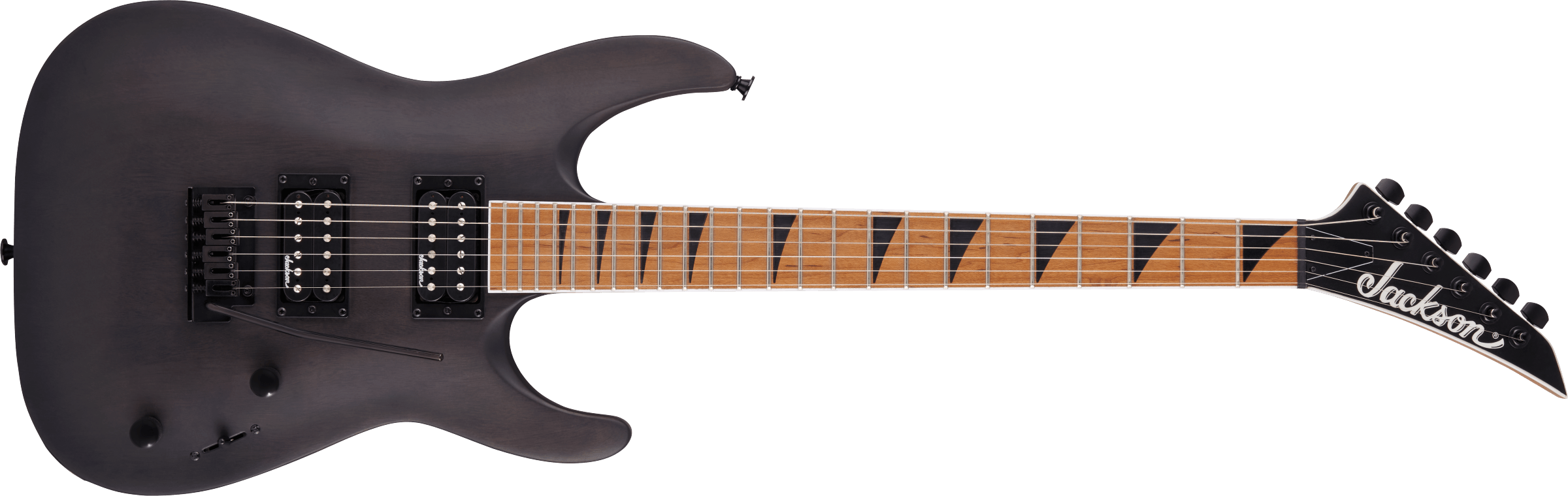 Jackson - JS Series Dinky® Arch Top JS24 DKAM, Caramelized Maple Fingerboard, Black Stain