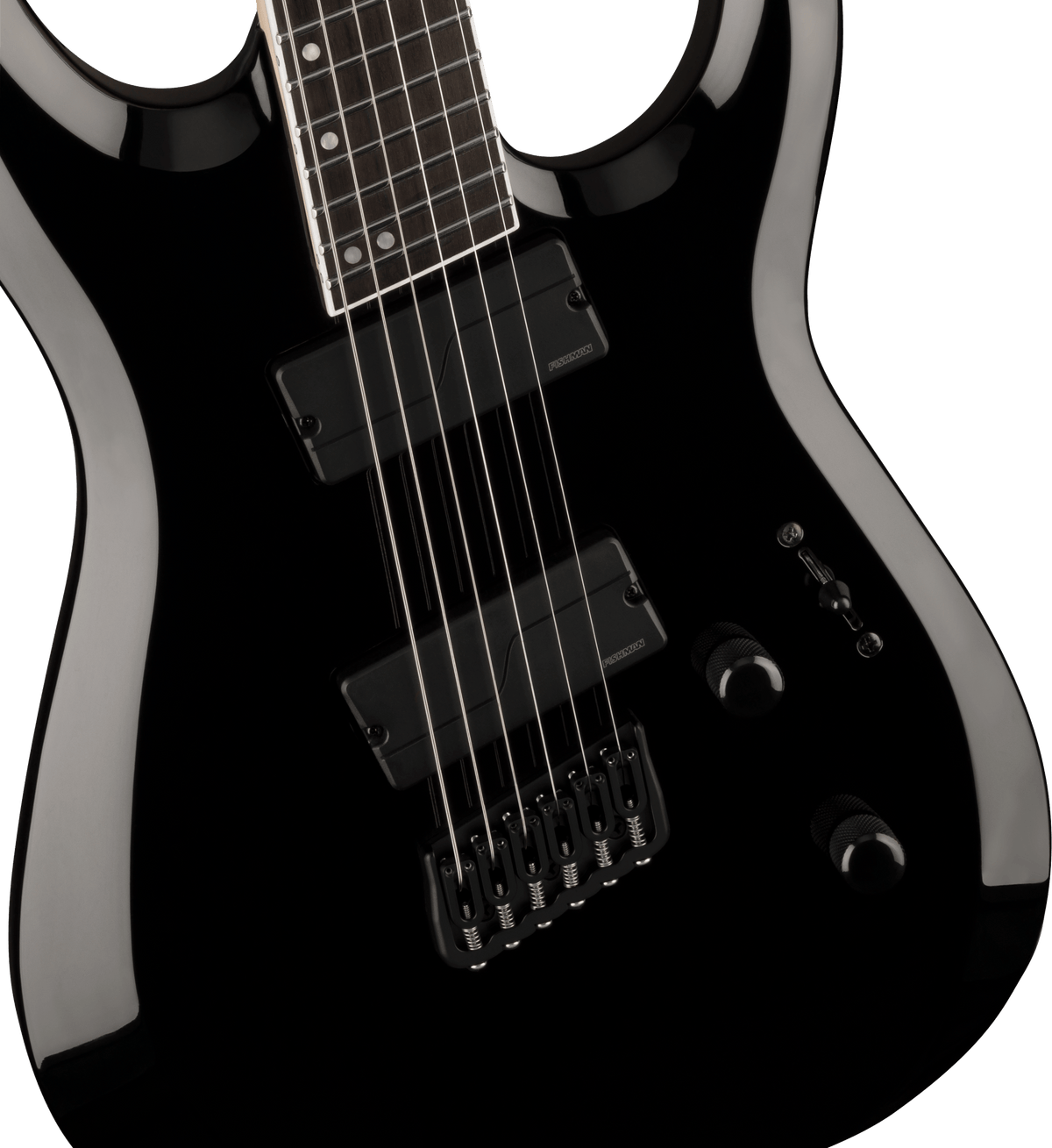 Jackson Pro Plus Series DK Modern MS HT6, Ebony Fingerboard, Gloss Black