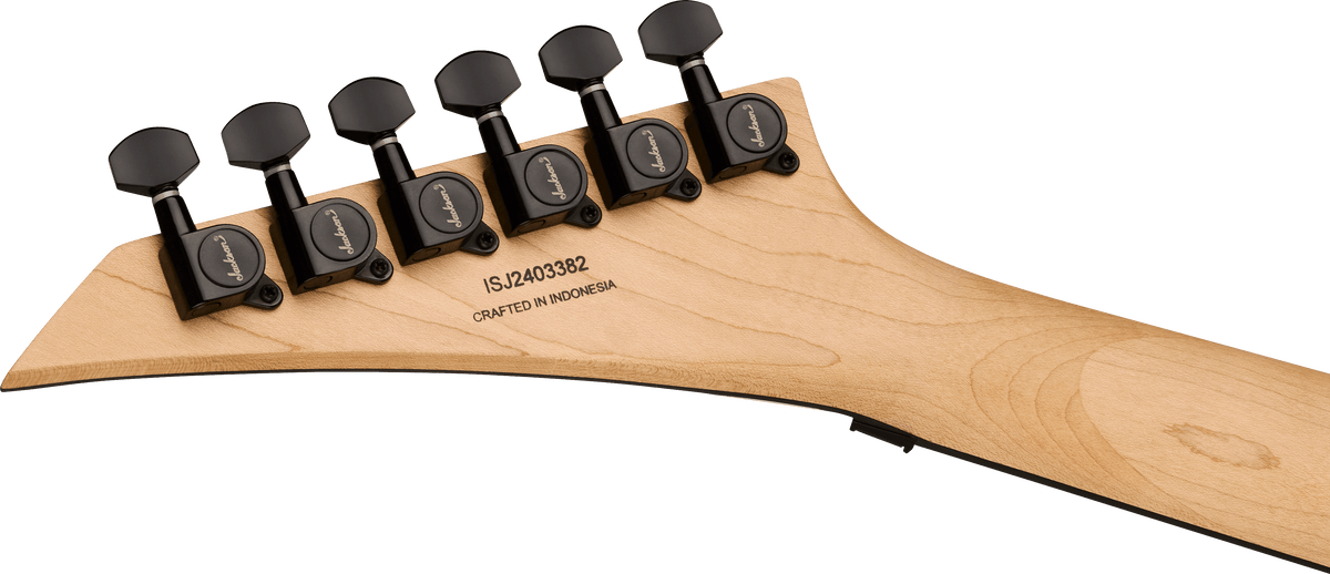 Jackson Pro Series Signature Corey Beaulieu King V™ KV6Q, Ebony Fingerboard, Transparent Black