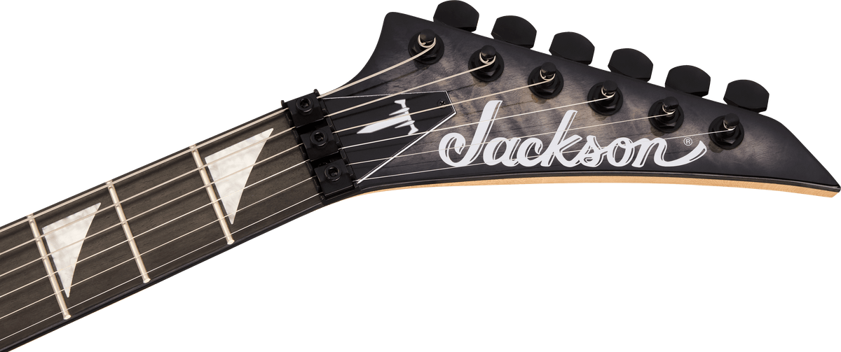 Jackson Pro Series Signature Corey Beaulieu King V™ KV6Q, Ebony Fingerboard, Transparent Black