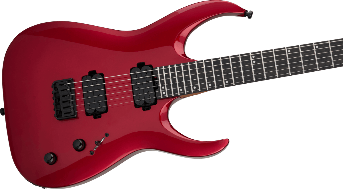 Jackson Pro Series Signature Misha Mansoor Juggernaut HT6, Ebony Fingerboard, Red Crystal
