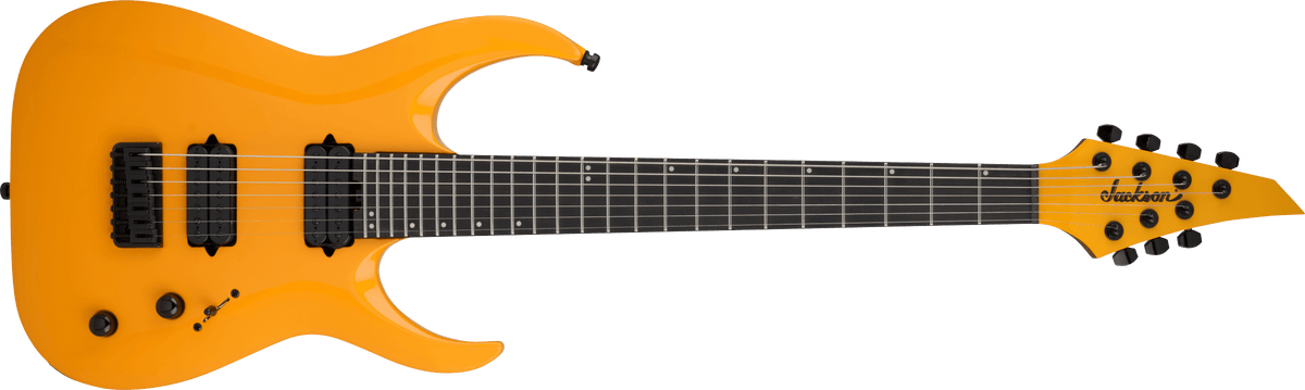 Jackson Pro Series Signature Misha Mansoor Juggernaut HT7, Ebony Fingerboard, Signal Yellow