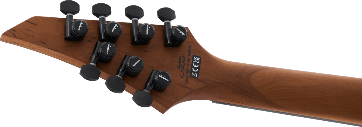 Jackson Pro Series Signature Misha Mansoor Juggernaut HT7, Ebony Fingerboard, Silverburst Sparkle