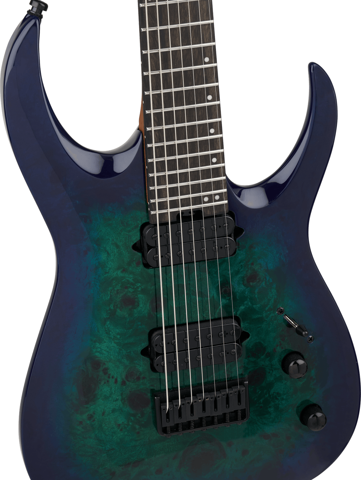Jackson Pro Plus Series Signature Misha Mansoor Juggernaut HT7P, Ebony Fingerboard, Chlorine Burst