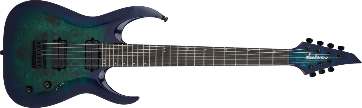 Jackson Pro Plus Series Signature Misha Mansoor Juggernaut HT7P, Ebony Fingerboard, Chlorine Burst