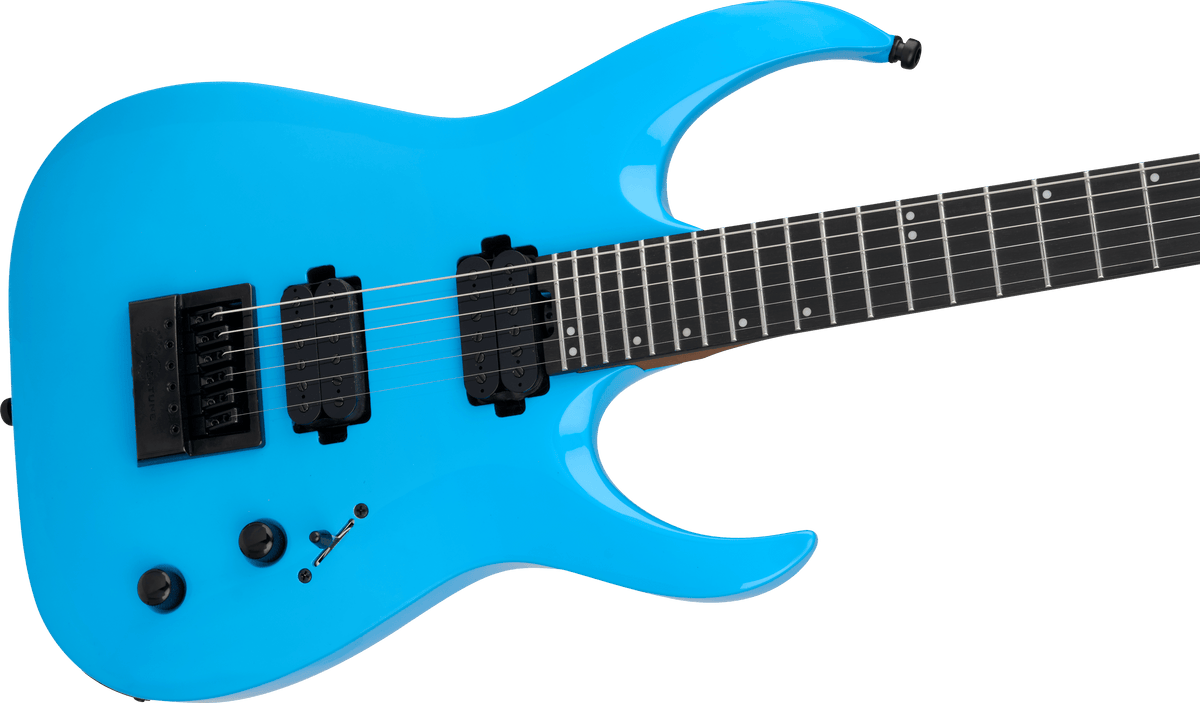 Jackson Pro Plus Series Signature Misha Mansoor Juggernaut ET6, Ebony Fingerboard, Riviera Blue