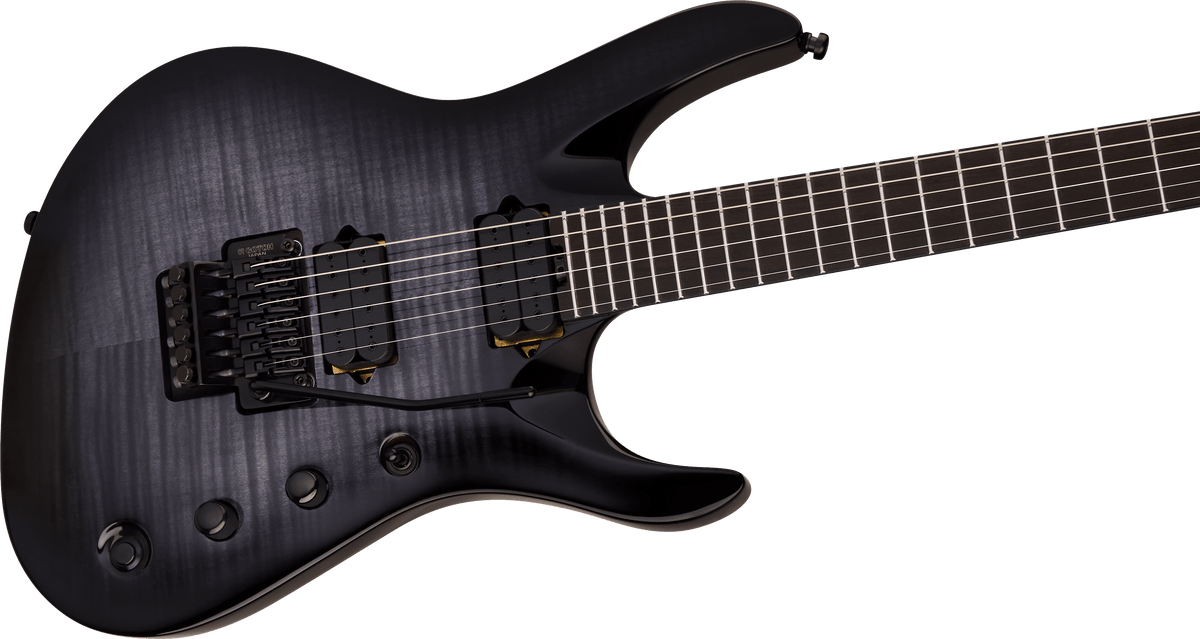 Jackson Pro Plus Signature Chris Broderick Soloist™ 6, Ebony Fingerboard, Transparent Black