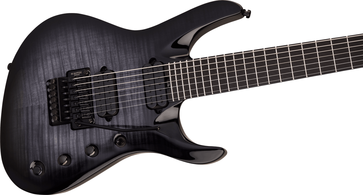Jackson Pro Plus Signature Chris Broderick Soloist™ 7, Ebony Fingerboard, Transparent Black