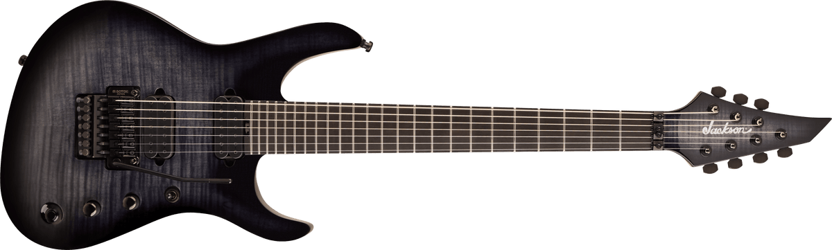 Jackson Pro Plus Signature Chris Broderick Soloist™ 7, Ebony Fingerboard, Transparent Black