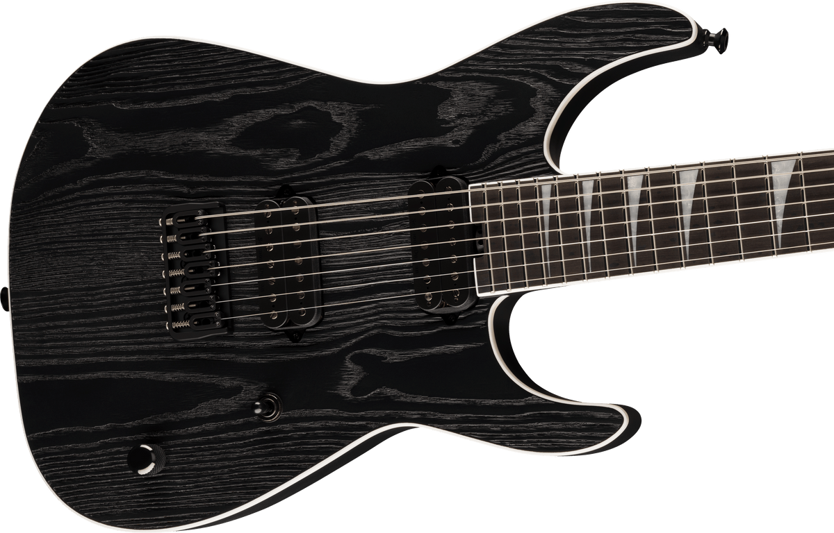 Jackson Pro Series Signature Jeff Loomis Soloist™ SL7 HT, Ebony Fingerboard, Black Ash