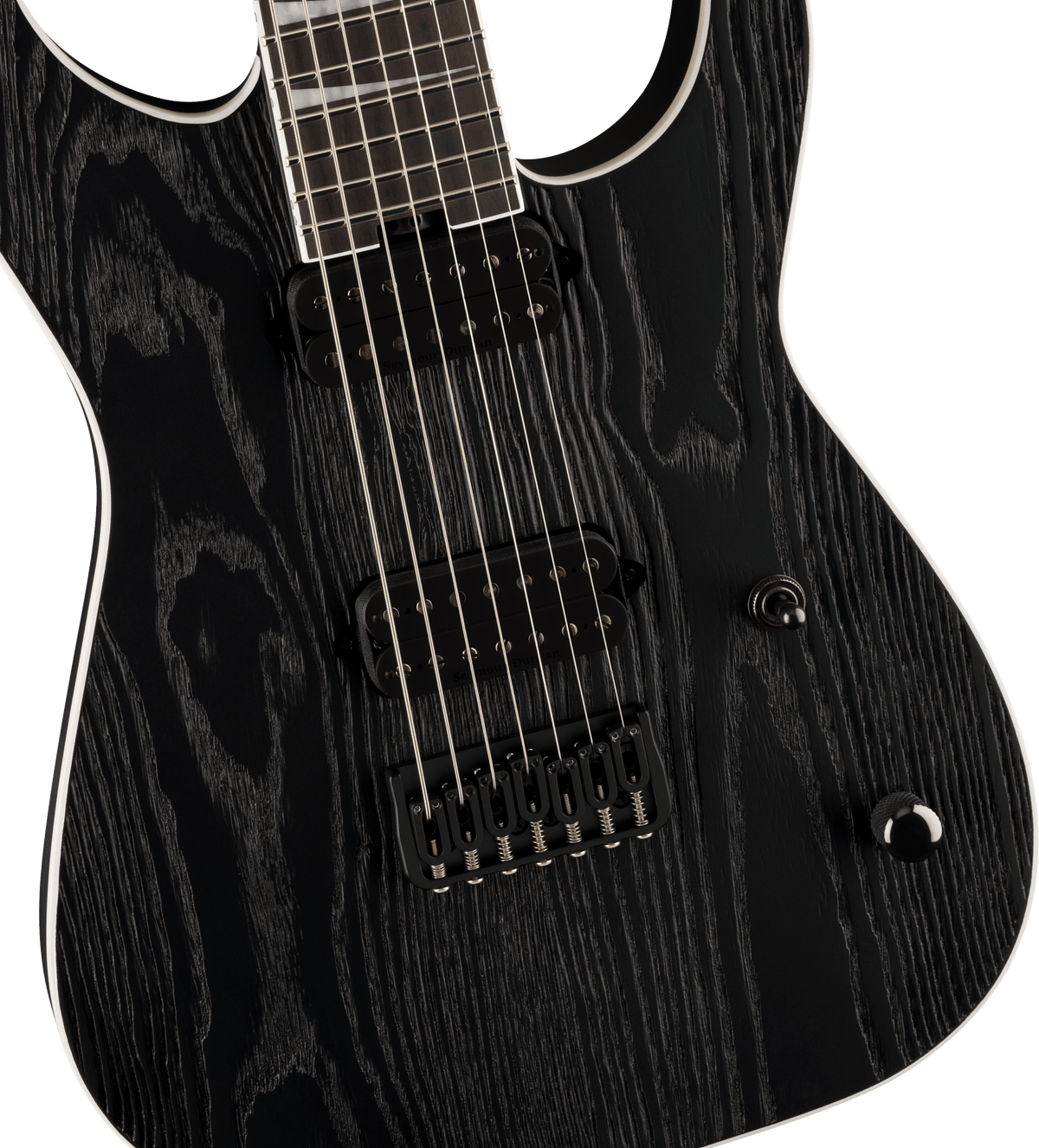 Jackson Pro Series Signature Jeff Loomis Soloist™ SL7 HT, Ebony Fingerboard, Black Ash