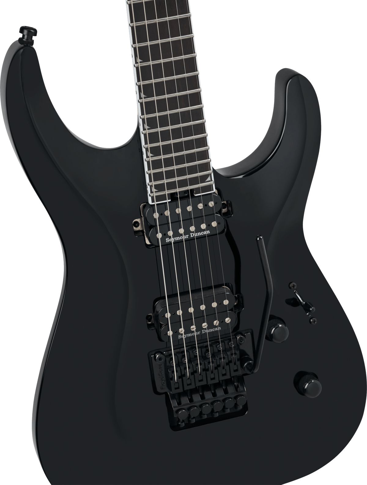 Jackson Pro Plus Series Soloist™ SLA2, Ebony Fingerboard, Gloss Black