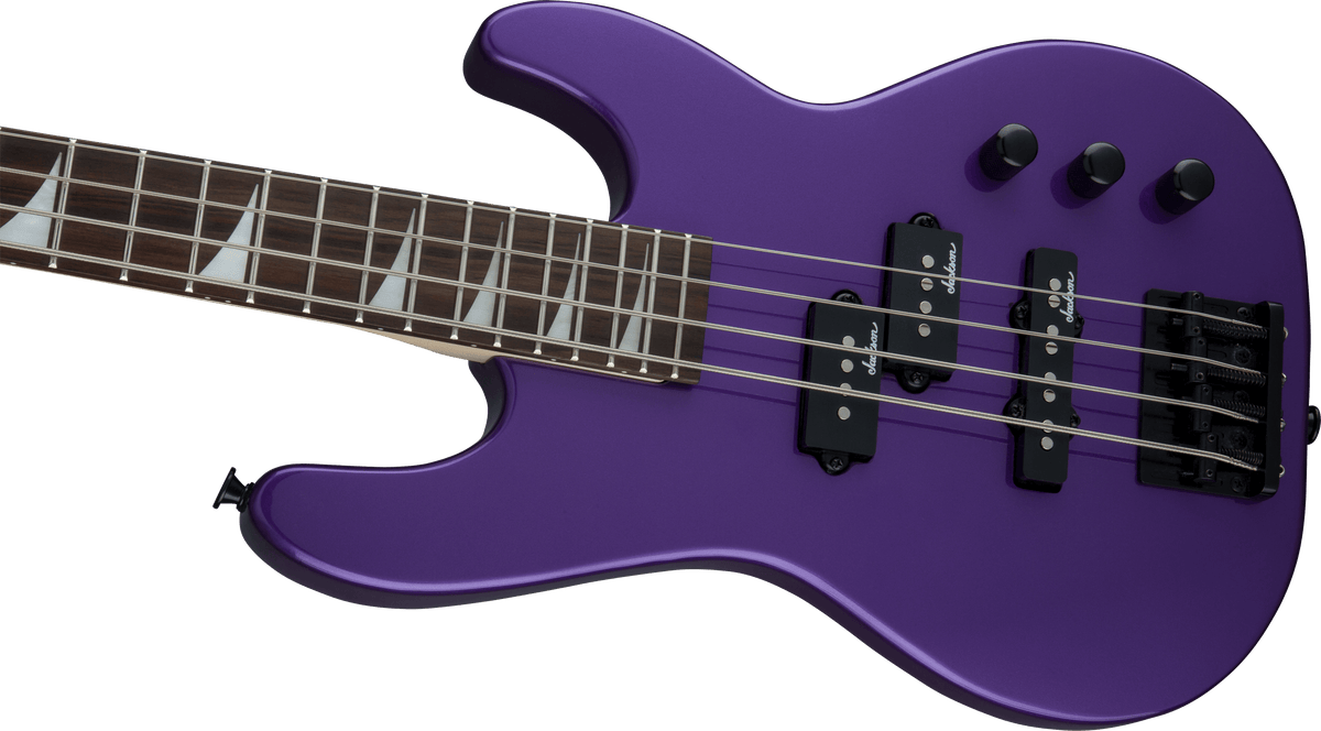Jackson JS Series Concert™ Bass Minion JS1X, Amaranth Fingerboard, Pavo Purple