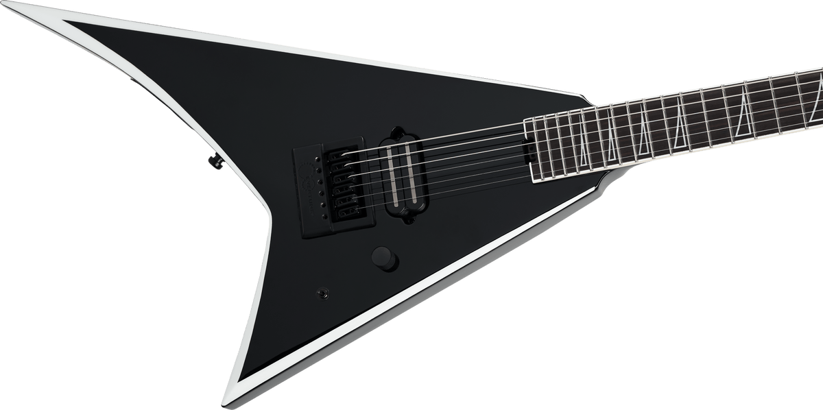 Jackson Pro Plus Series Signature Christian Andreu Rhoads RR24 EVTN, Ebony Fingerboard, Black with White Bevels