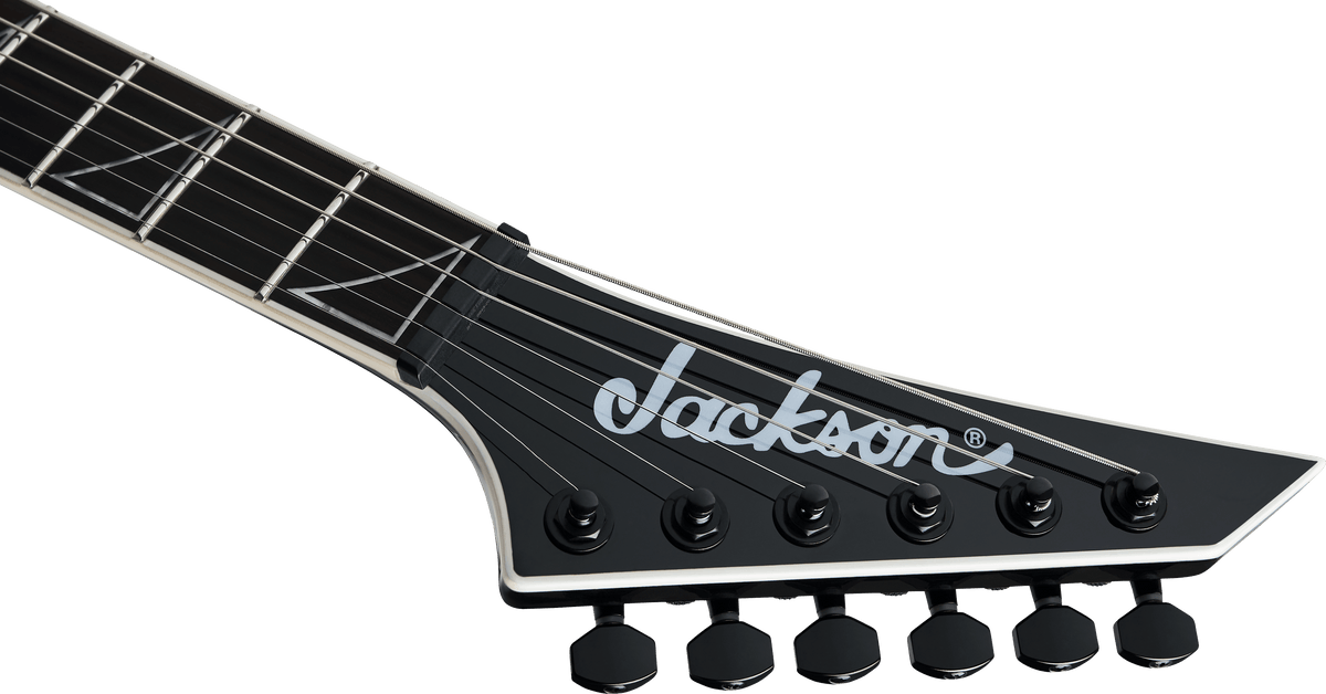 Jackson Pro Plus Series Signature Christian Andreu Rhoads RR24 EVTN, Ebony Fingerboard, Black with White Bevels