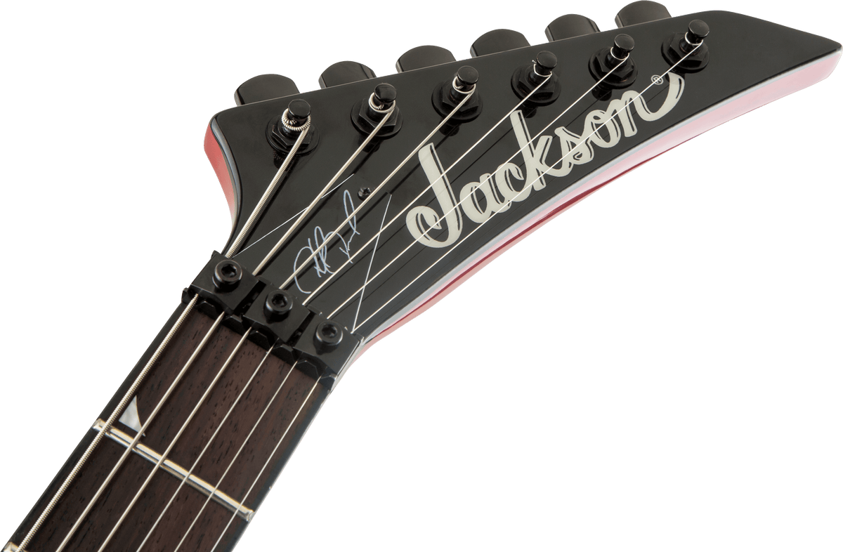 Jackson Pro Series Signature Phil Demmel Demmelition Fury PD, Laurel Fingerboard, Red Tide Fade