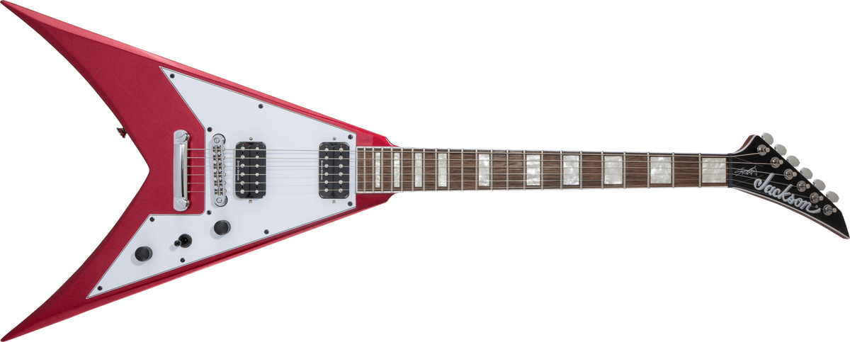Jackson X Series Signature Scott Ian King V™ KVXT, Laurel Fingerboard, Candy Apple Red