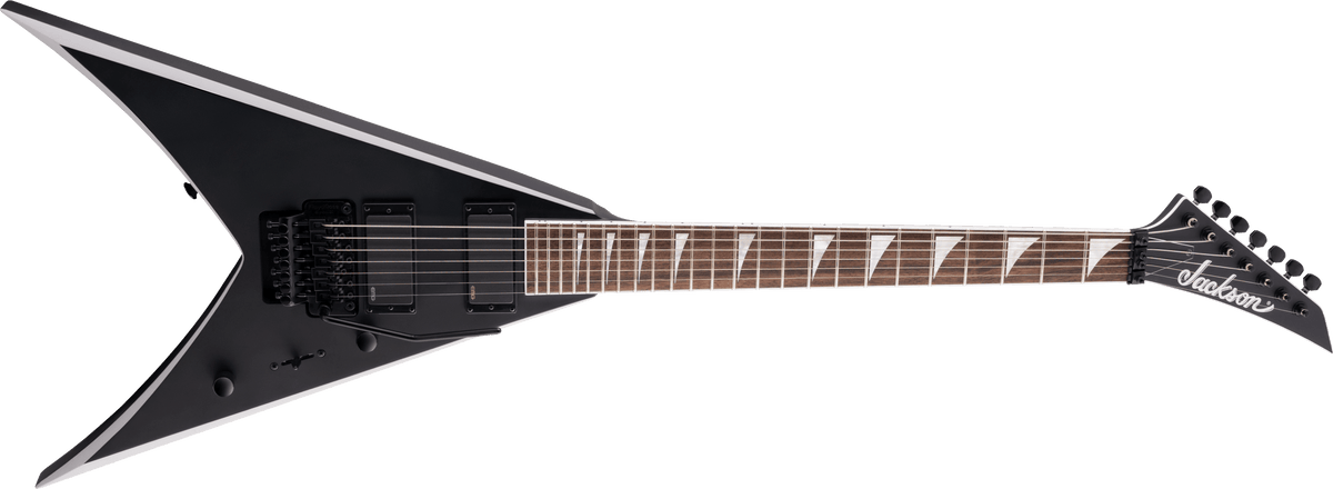 Jackson X Series King V™ KVX-MG7, Laurel Fingerboard, Satin Black with Primer Gray Bevels