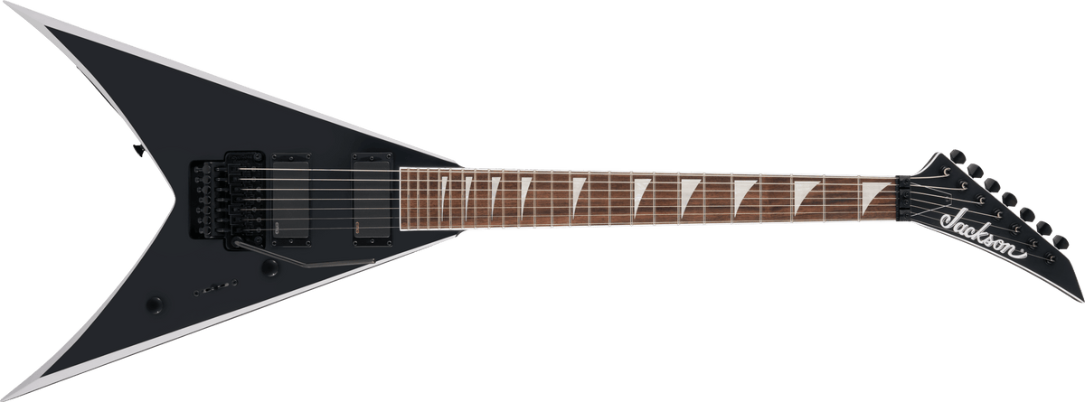 Jackson X Series King V™ KVX-MG7, Laurel Fingerboard, Satin Black with Primer Gray Bevels