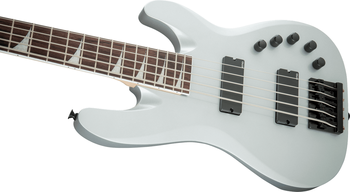 Jackson X Series Signature David Ellefson Concert™ Bass CBX V, Laurel Fingerboard, Quicksilver