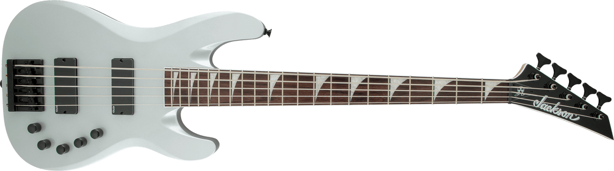 Jackson X Series Signature David Ellefson Concert™ Bass CBX V, Laurel Fingerboard, Quicksilver