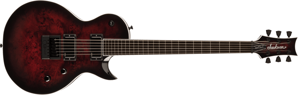 Jackson Pro Series Signature Diamond Rowe DR12MG EVTN6, Ebony Fingerboard, Dark Rose
