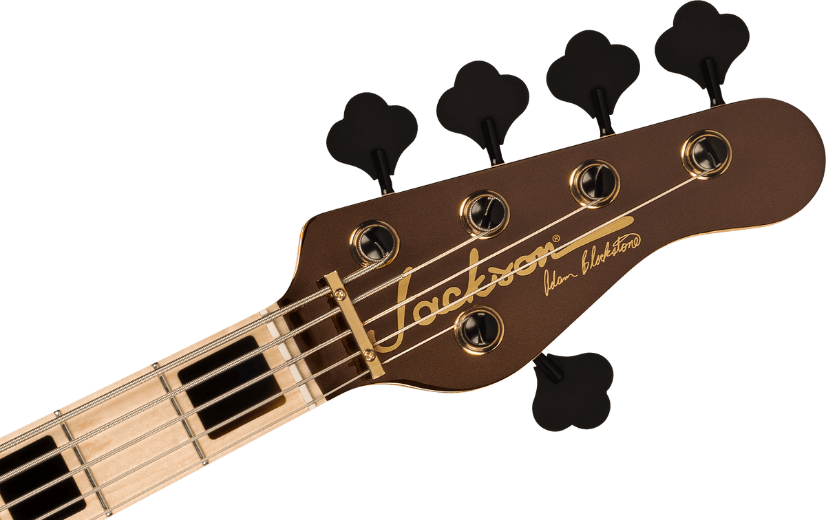Jackson Adam Blackstone "Gladys" Jackson Pro Series Signature Concert™ Bass, Maple Fingerboard, Black Stone