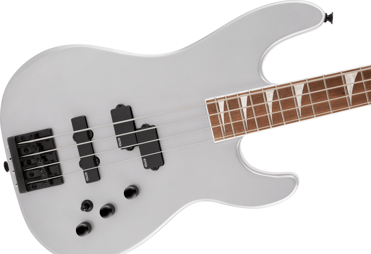 Jackson X Series Signature David Ellefson 30th Anniversary Concert™ Bass CBX IV, Laurel Fingerboard, Quicksilver