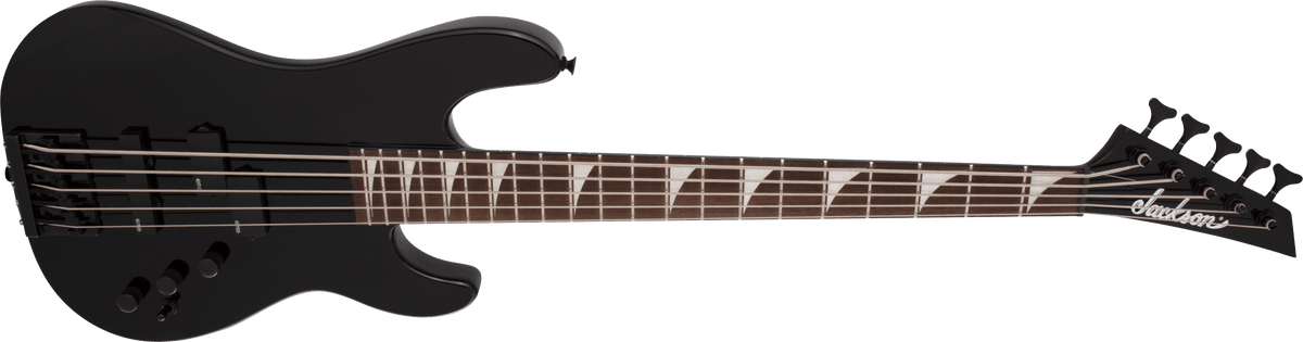 Jackson X Series Signature David Ellefson 30th Anniversary Concert™ Bass CBX V, Laurel Fingerboard, Gloss Black