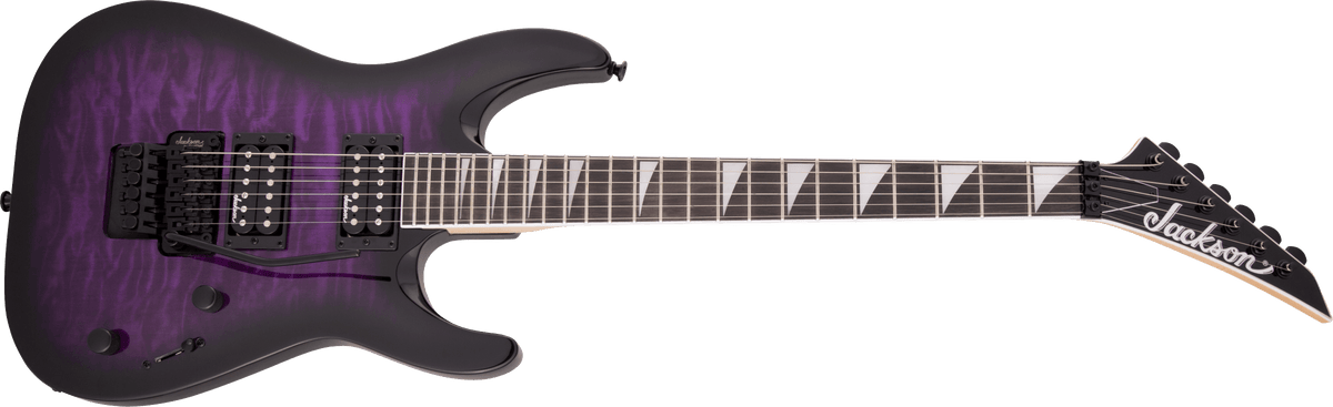 Jackson JS Series Dinky® Arch Top JS32Q DKA, Amaranth Fingerboard, Transparent Purple Burst