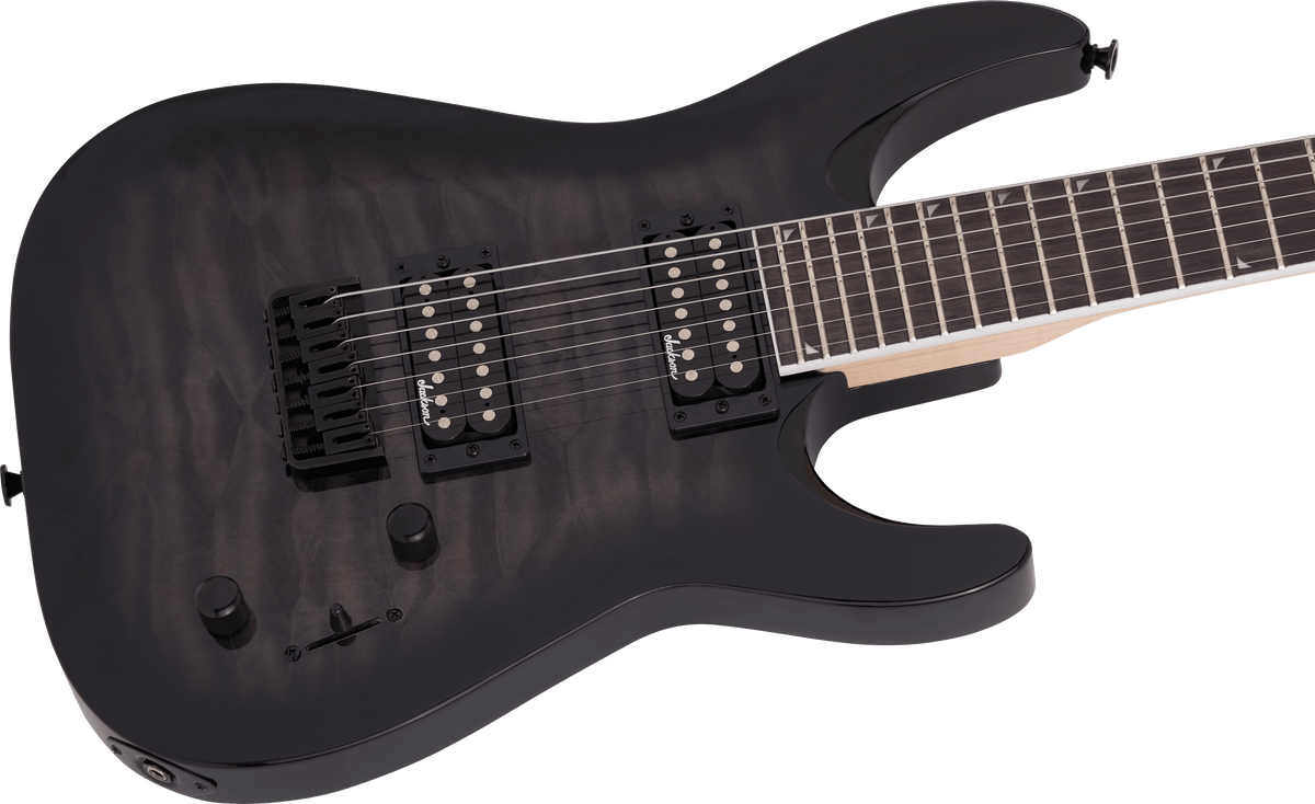 Jackson - JS Series Dinky® Arch Top JS32Q DKA HT- Amaranth Fingerboard- Transparent Black Burst