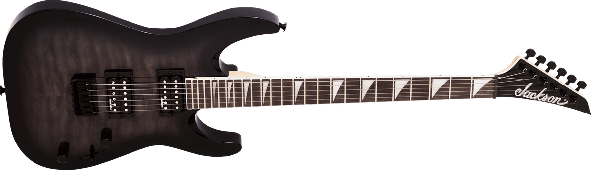 Jackson - JS Series Dinky® Arch Top JS32Q DKA HT- Amaranth Fingerboard- Transparent Black Burst