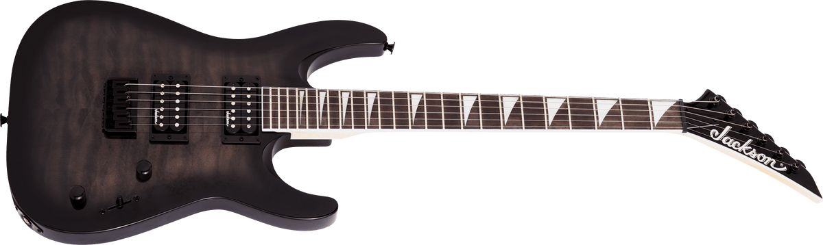 Jackson - JS Series Dinky® Arch Top JS32Q DKA HT- Amaranth Fingerboard- Transparent Black Burst
