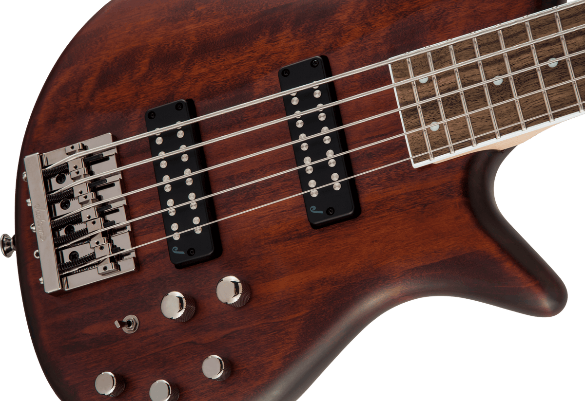Jackson - JS Series Spectra Bass JS3V- Laurel Fingerboard- Walnut Stain