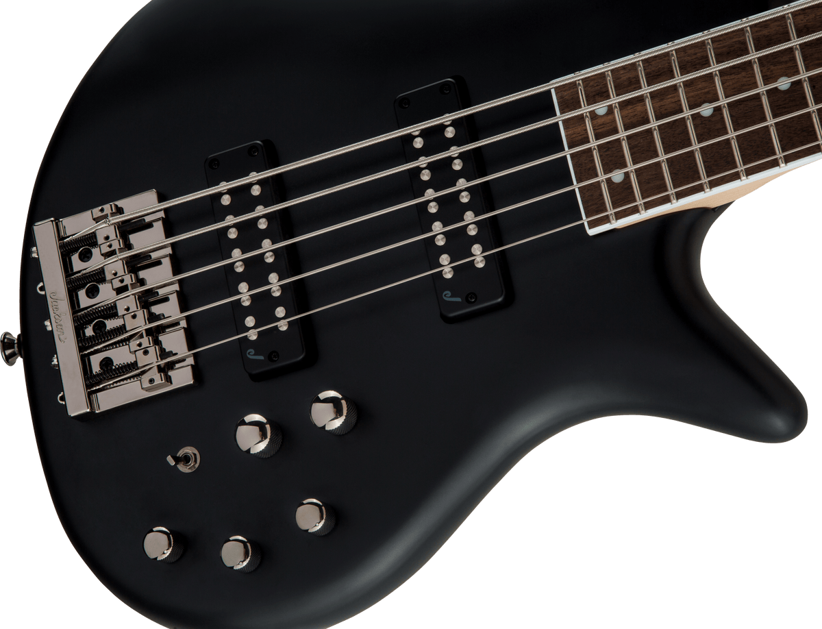 Jackson JS Series Spectra Bass JS3V, Laurel Fingerboard, Satin Black